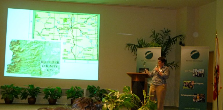 Ann Livingston, Boulder Colorado's  Sustainability Coordinator