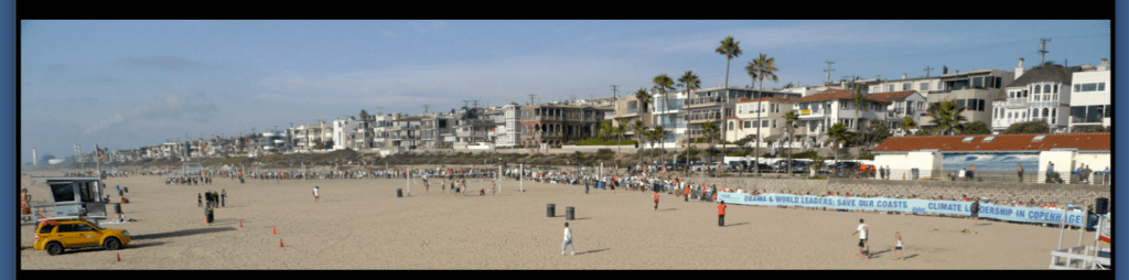The Amazing Waving Human Tide Line shot by JOHN LONGENECKER, DGA PRESS PHOTOGRAPHER PictureAmerica.org