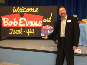 Greenius on the job at Gompers Elementary School in Detroit 